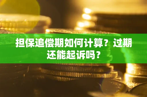 济南担保追偿期如何计算？过期还能起诉吗？