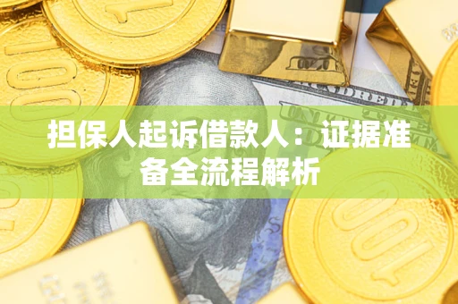 济南担保人起诉借款人：证据准备全流程解析